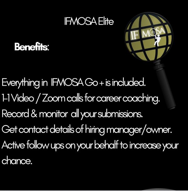 IFMOSA Go elite Perk