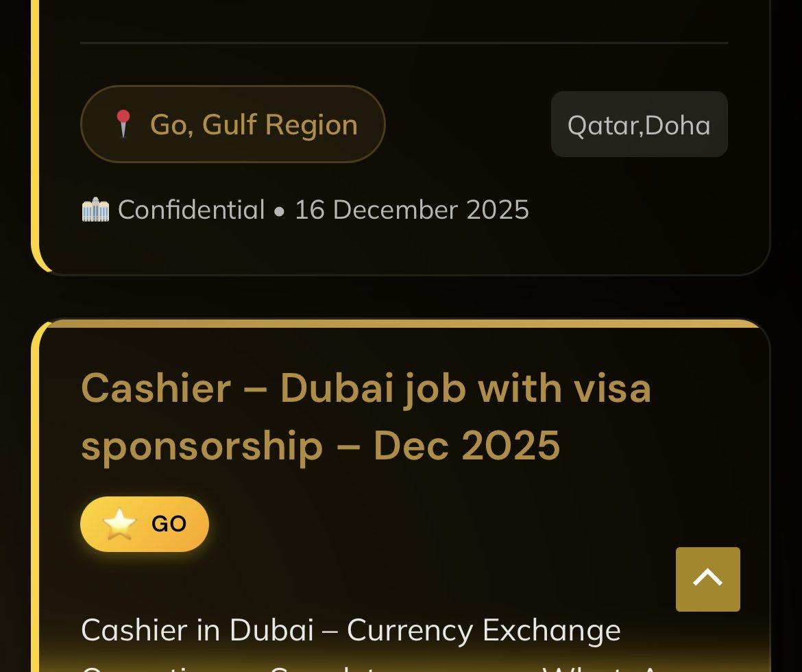 Premium ⭐Go job listings access